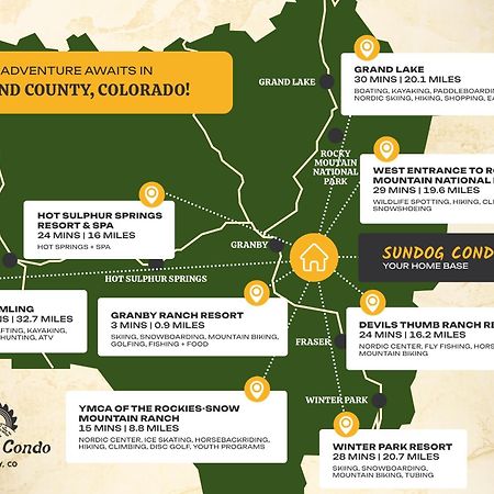 Sundog Condo In Granby Ranch Bagian luar foto